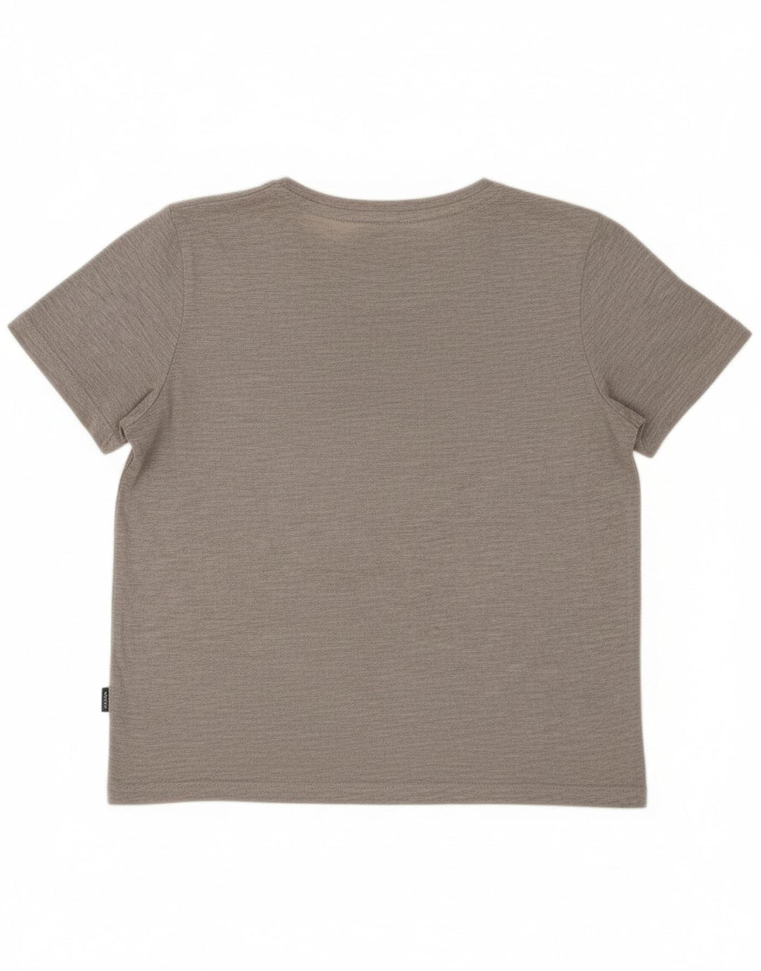 SUPERDRY Womens Heritage Graphic T-Shirt Top UK 10 Small Grey Polyester