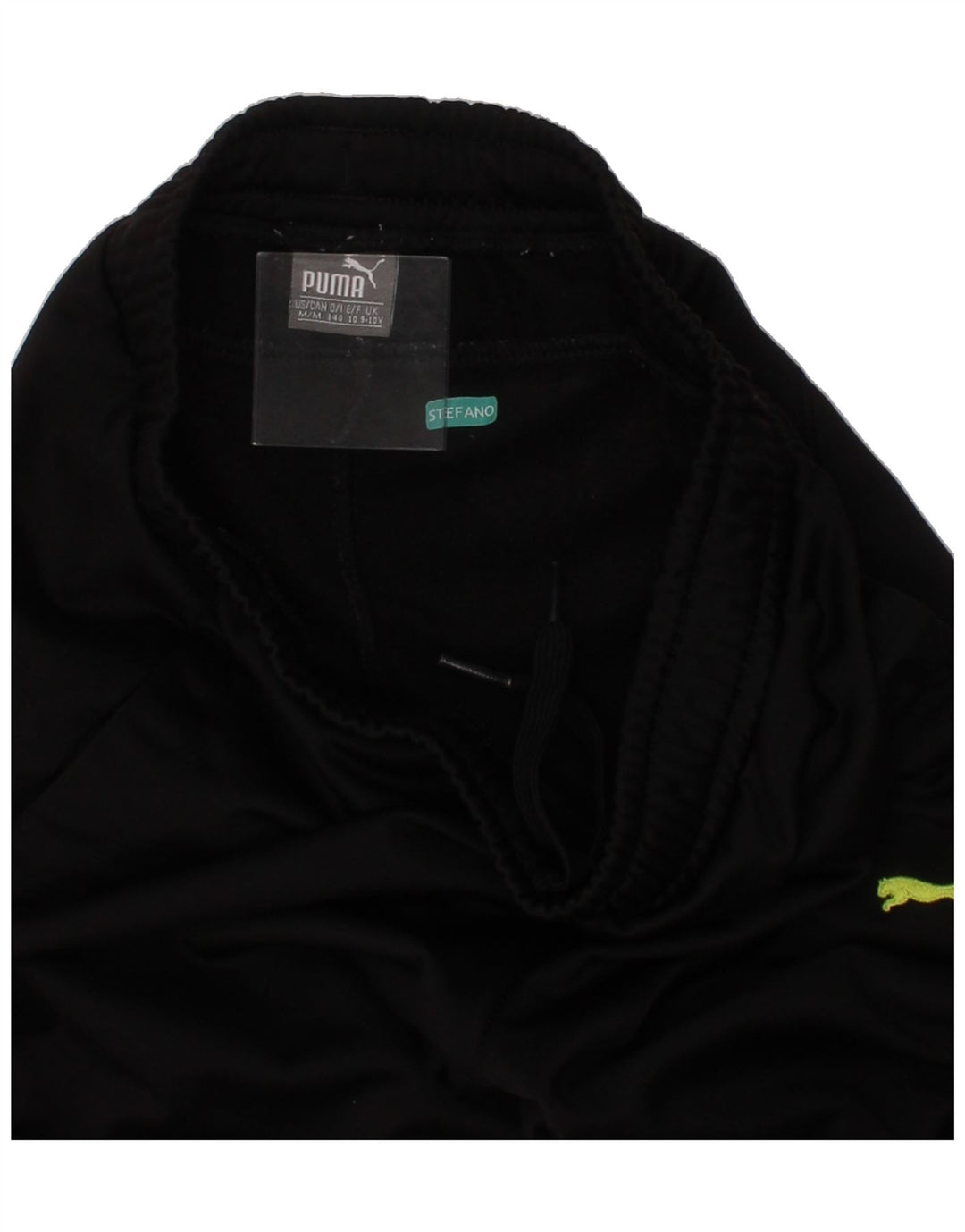 PUMA Boys Tracksuit Trousers Joggers 9-10 Years  Black Vintage Puma and Second-Hand Puma from Messina Hembry 