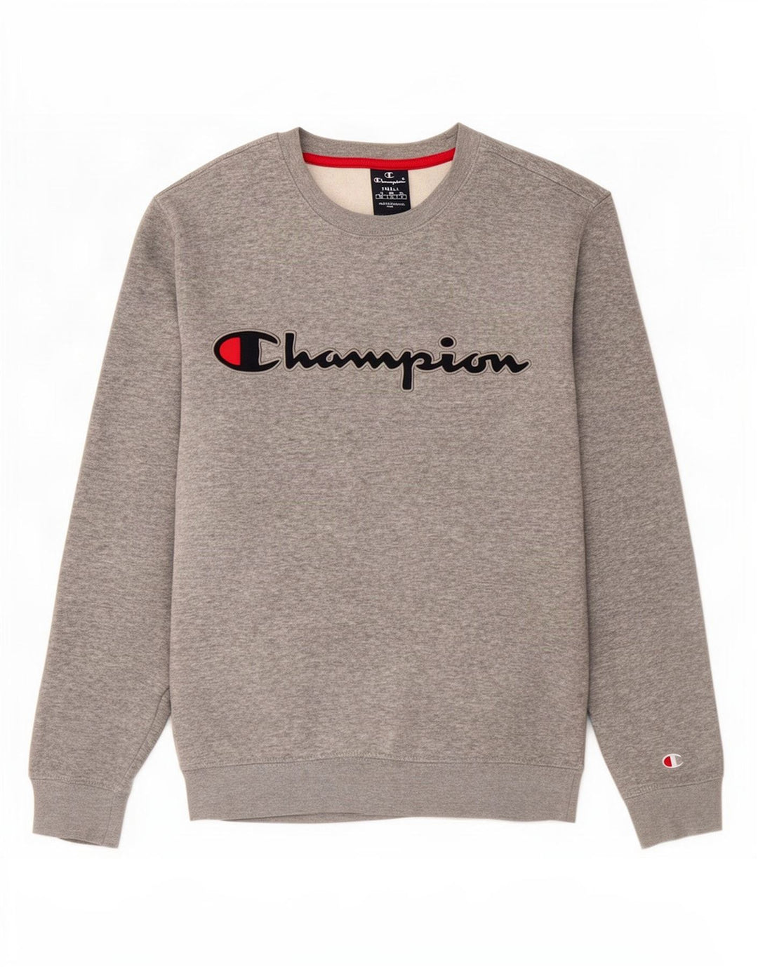 Champion muški džemper s grafičkim motivima, mali sivi flekasti pamuk