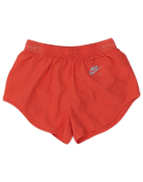 Nike ženske kratke sportske hlače Dri Fit UK 4 XS, crveni poliester