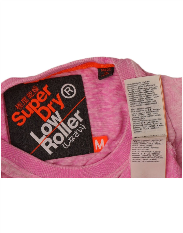 Superdry muška majica kratkih rukava Srednje ružičasti flekasti pamuk