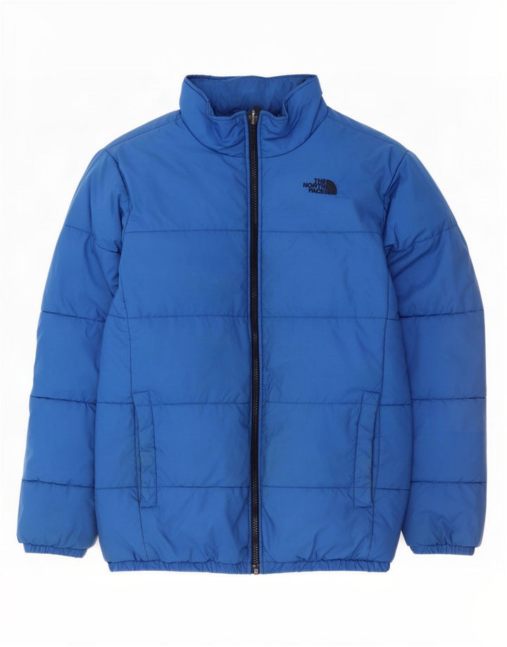 The North Face Boys podstavljena jakna 15-16 godina XL plavi poliester
