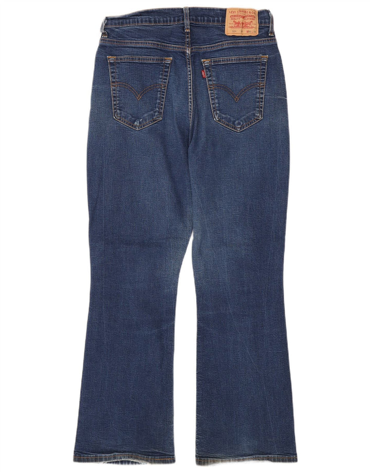 Levi's ženske 584 Bootcut traperice W36 L30 plavi pamuk