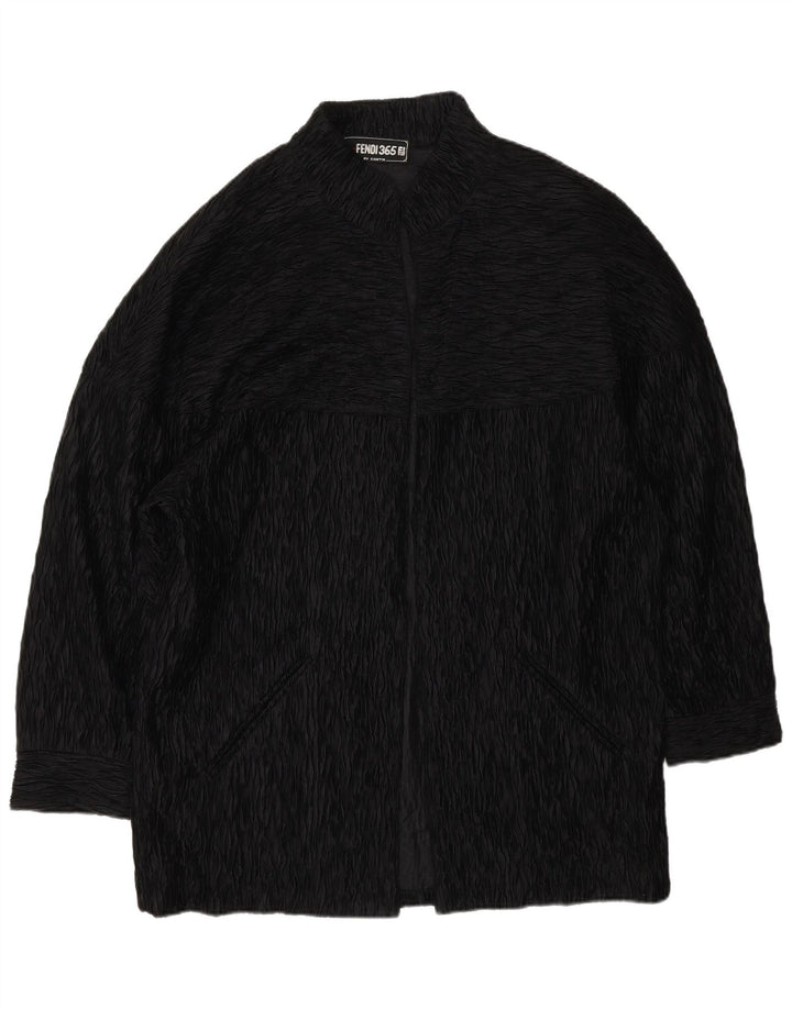 Fendi ženski otvoreni kaput UK 18 XL crni
