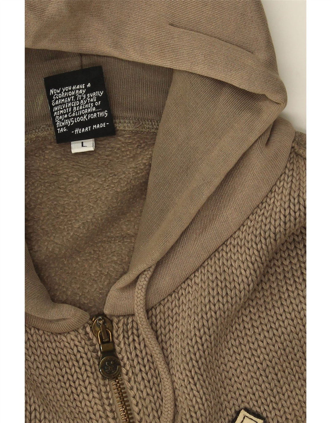 Veliki muški pulover s kapuljačom s patentnim zatvaračem