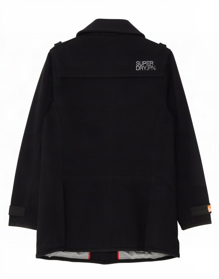 Superdry ženski vojni kaput UK 12 srednje tamnoplava vuna