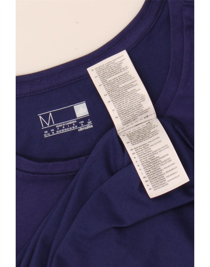 ADIDAS Ženska majica kratkih rukava Climalite Graphic UK 12/14 srednje tamnoplava