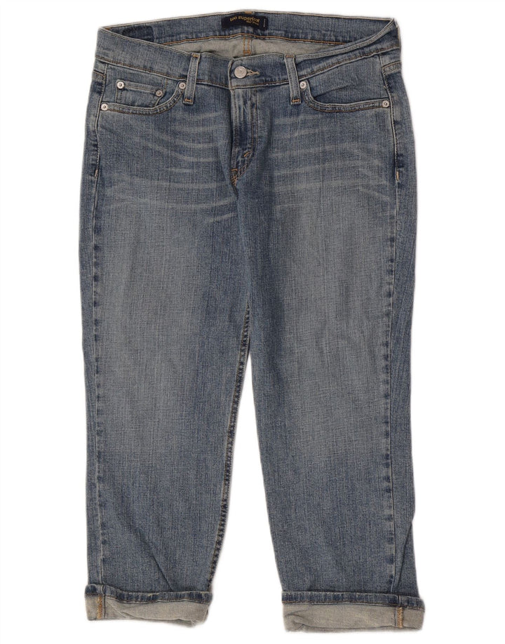 Levi's ženske 524 super niske kapri traperice W32 L23 plave