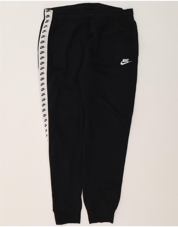Nike muške grafičke trenirke, hlače za trčanje srednje crne boje