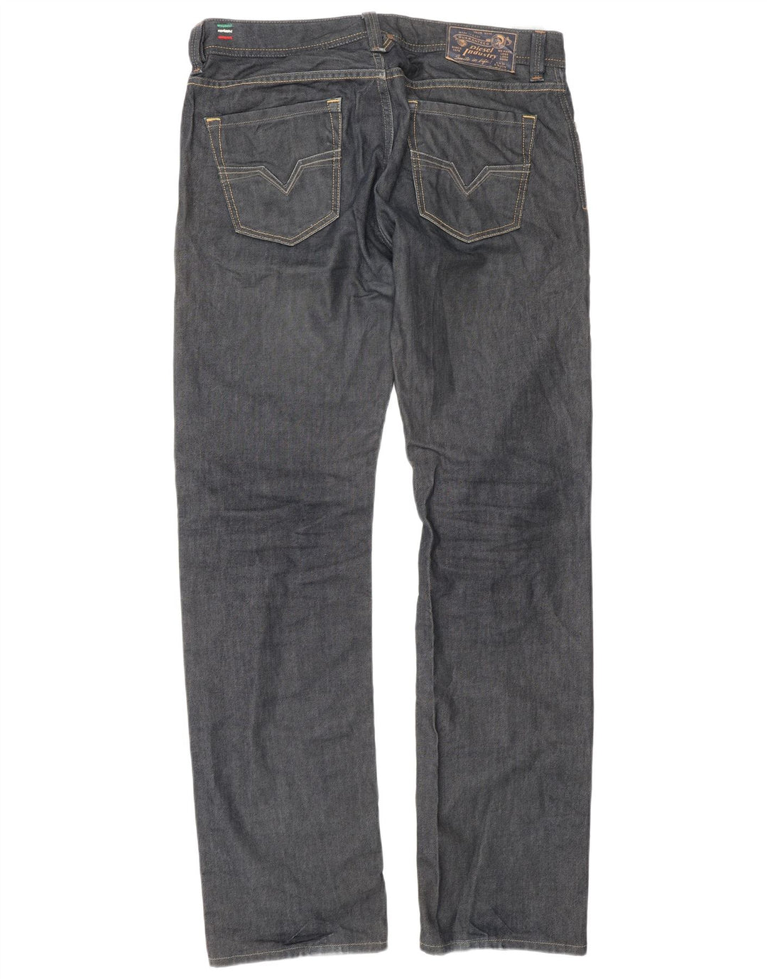 Diesel muške ravne traperice W33 L34 tamnoplavi pamuk