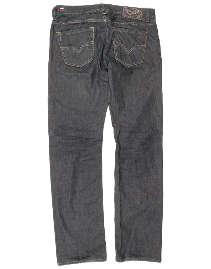 Diesel muške ravne traperice W33 L34 tamnoplavi pamuk