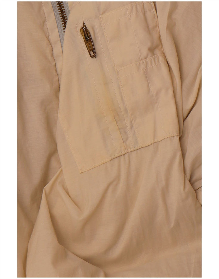 QUARRY Muška reverzibilna jakna s grafičkim motivima UK 42 XL, sivobijeli pamuk