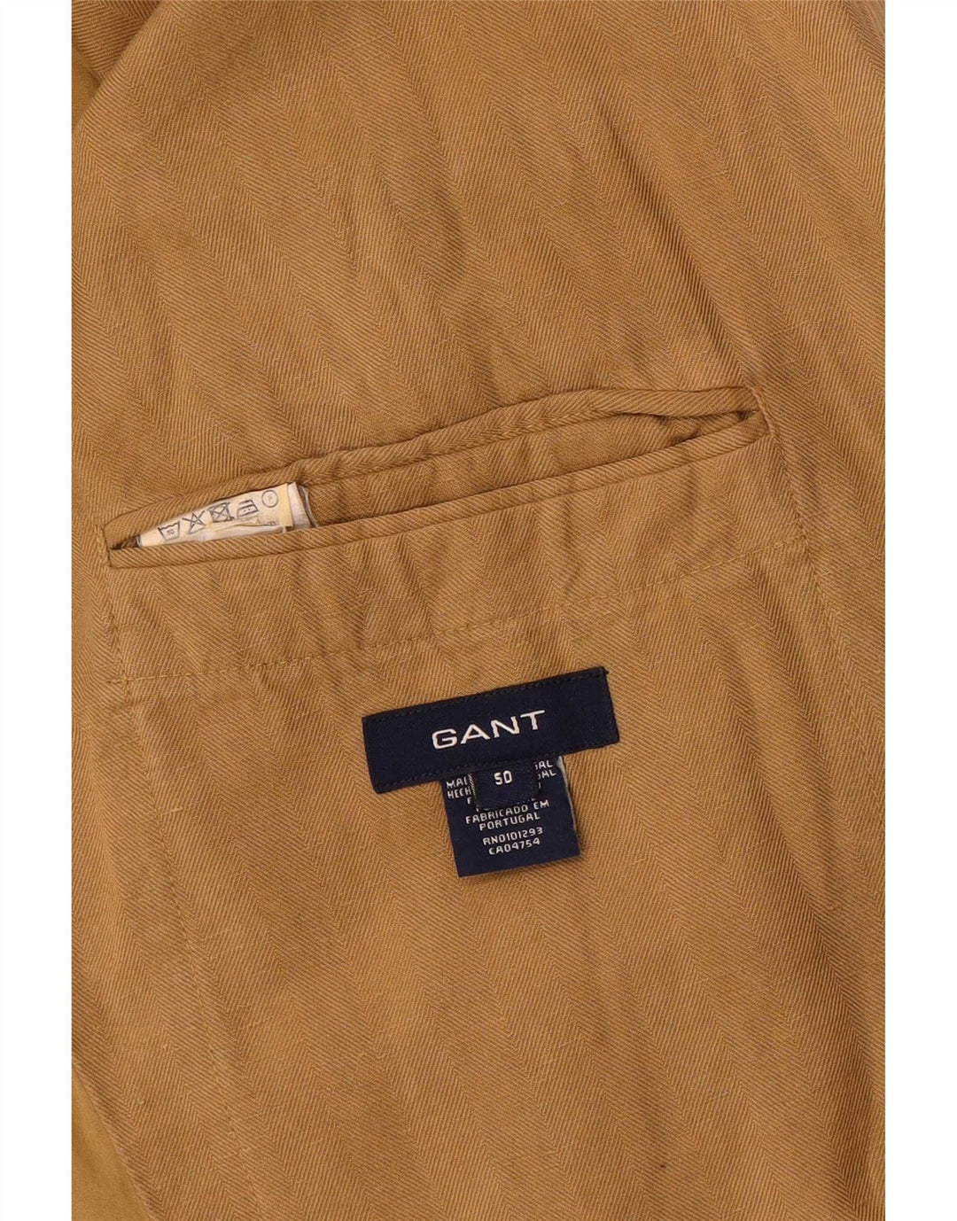 Gant muška jakna sa 2 gumba IT 50 Large Brown Lan