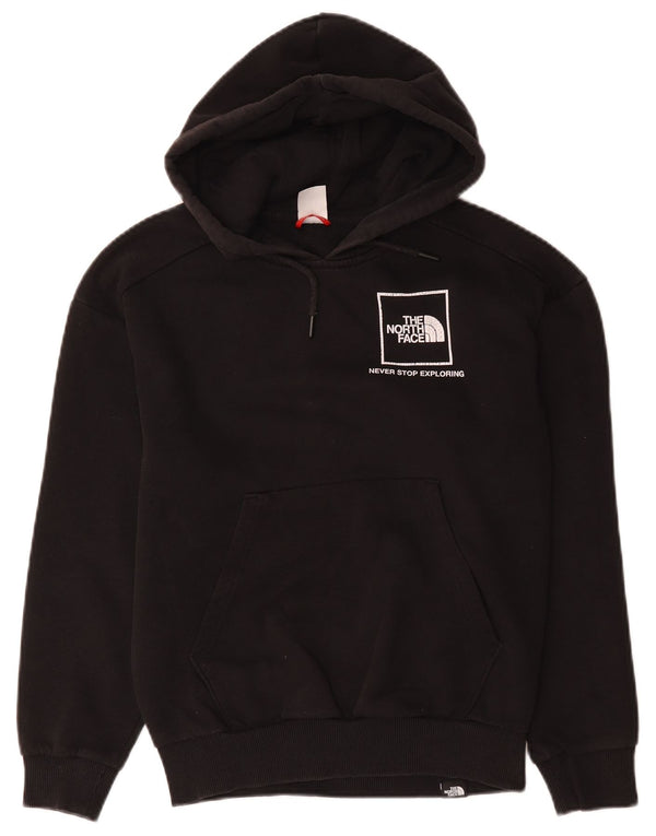 The North Face Ženska majica s kapuljačom s kapuljačom UK 10 Mali crni pamuk