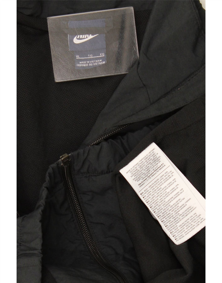 Nike muška trenirka gornja jakna XL crni poliester u boji