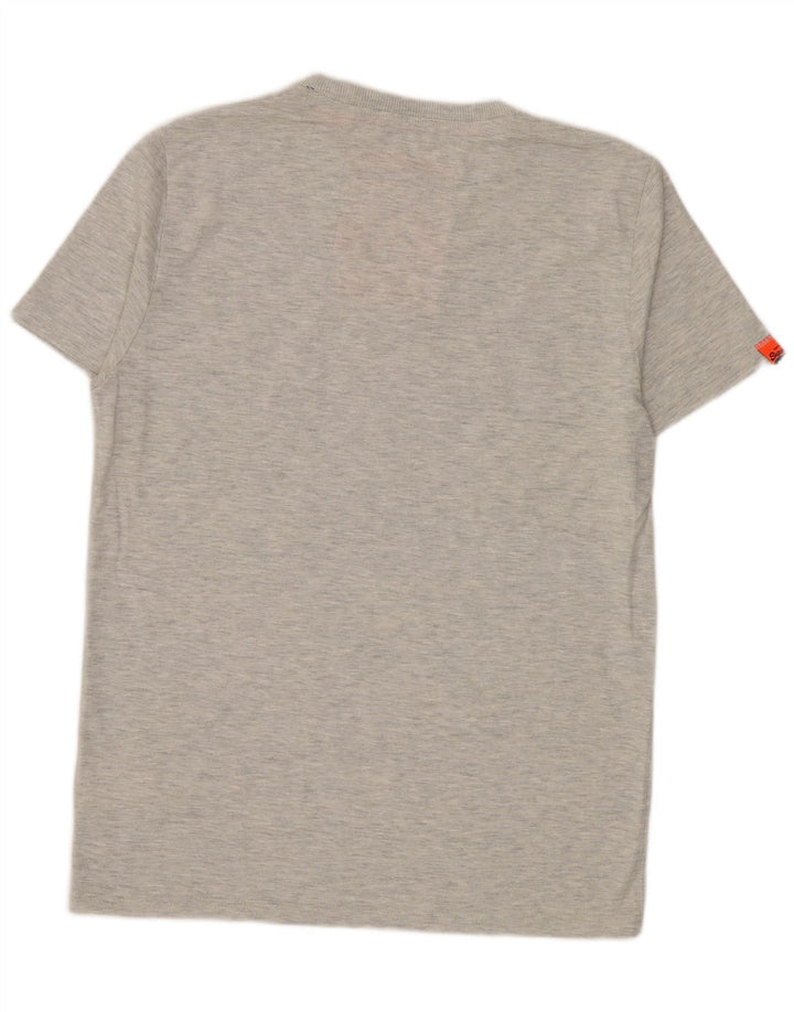 Superdry muška majica kratkih rukava s grafičkim motivima, veliki sivi pamuk