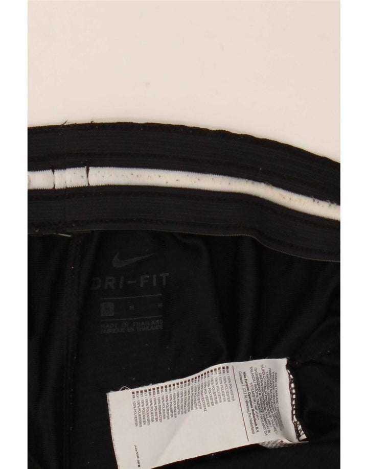 Nike muške Dri Fit grafičke sportske kratke hlače srednje crne boje od poliestera
