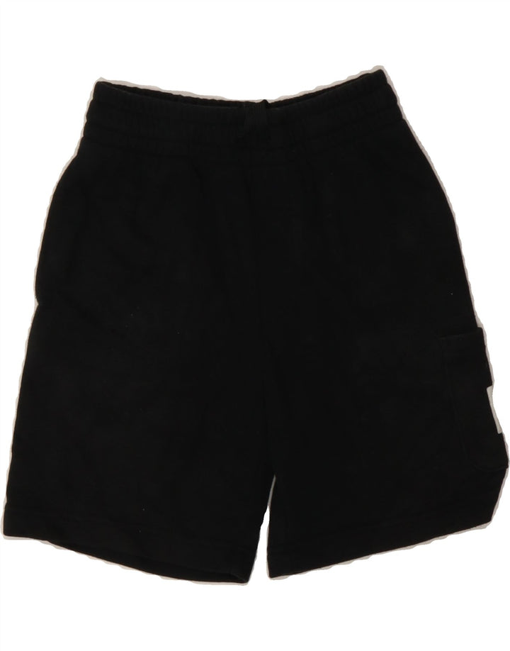 JORDAN Boys Sport Shorts 8-9 Years  Black Cotton Vintage Jordan and Second-Hand Jordan from Messina Hembry 