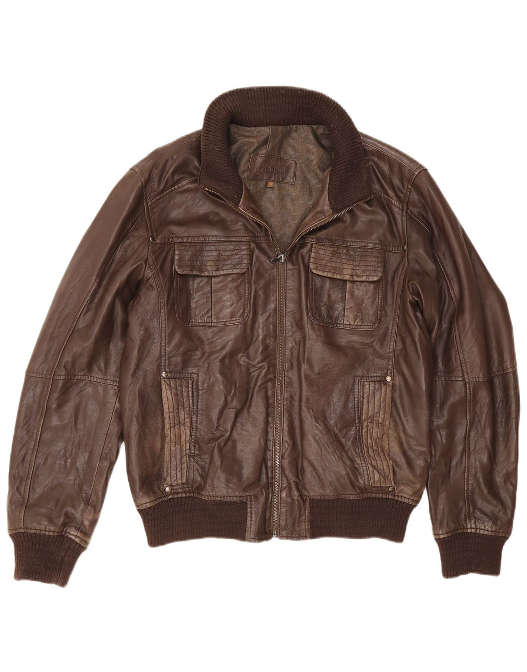 Conbipel muška kožna jakna IT 50 Large Brown