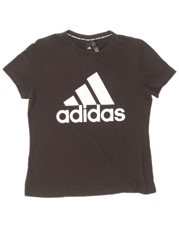 Adidas ženska majica kratkih rukava s grafičkim motivima UK 16/18 velika crna