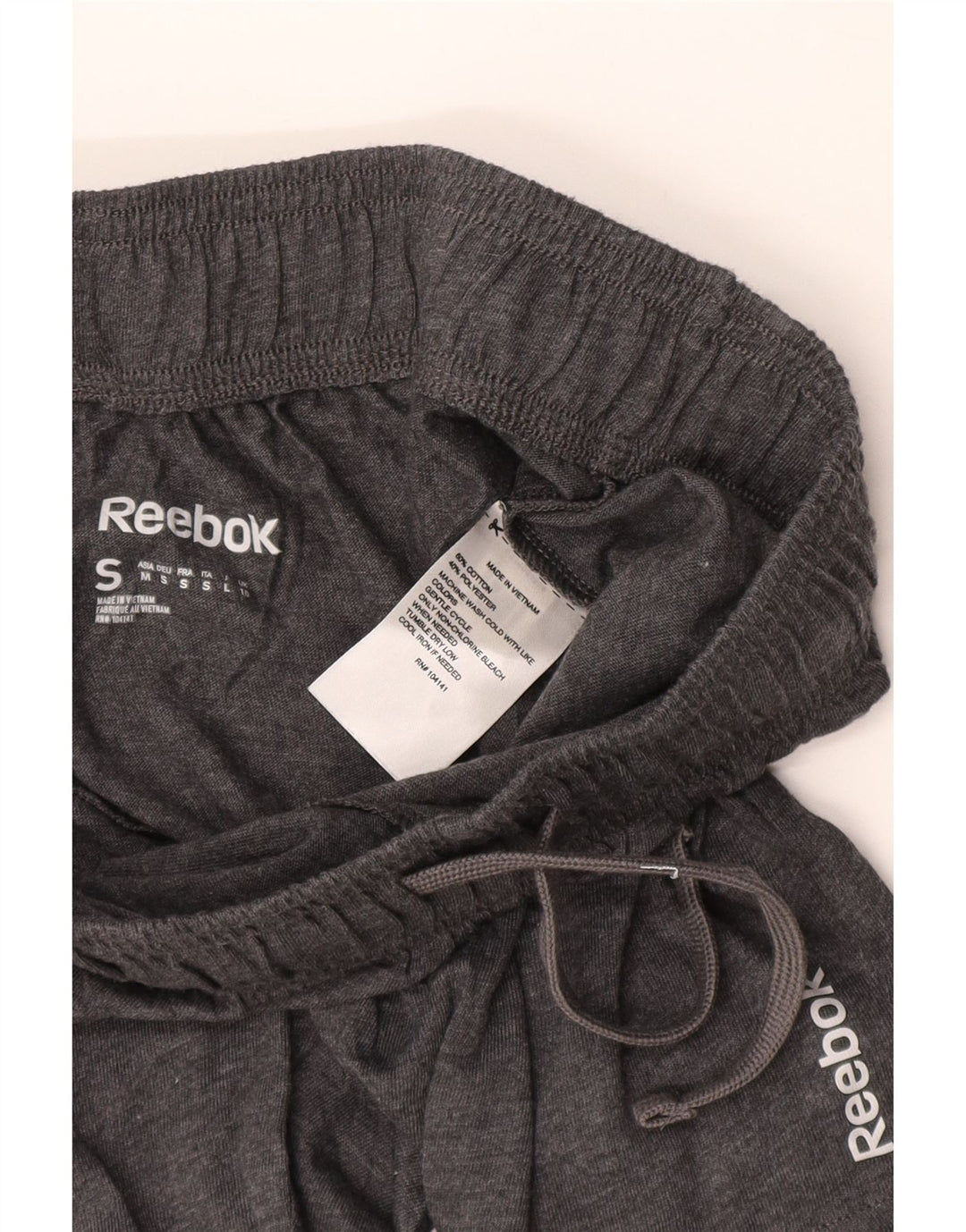 REEBOK Ženske sportske kratke hlače UK 10 Mali sivi pamuk