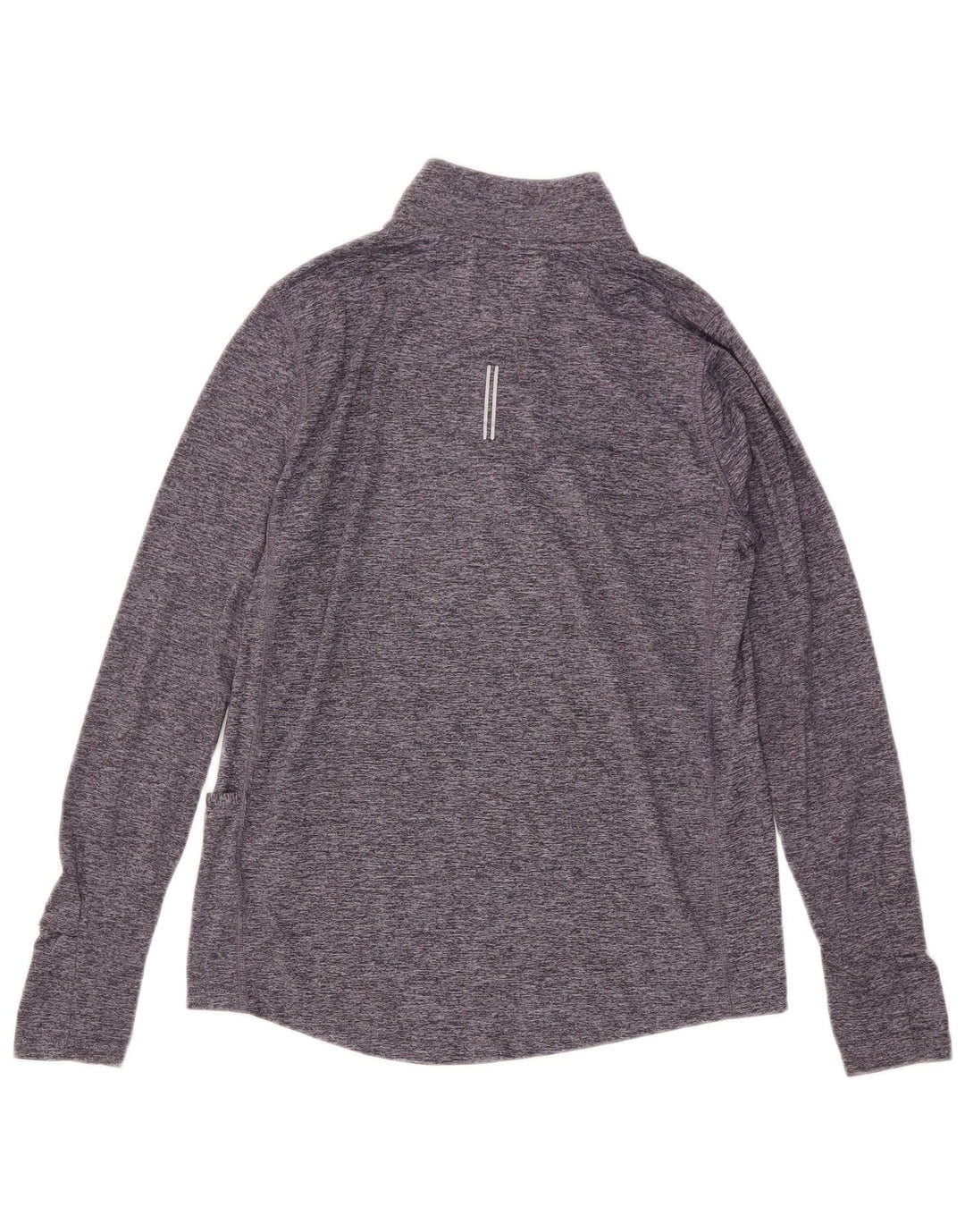 Nike Ženska Dri Fit Pulover Trenirka Top UK 10 Small Grey Flected