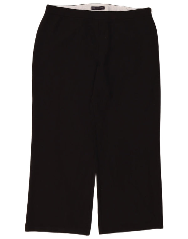Marks & Spencer ženske hlače ravnog odijela UK 18 XL W40 L30 crne