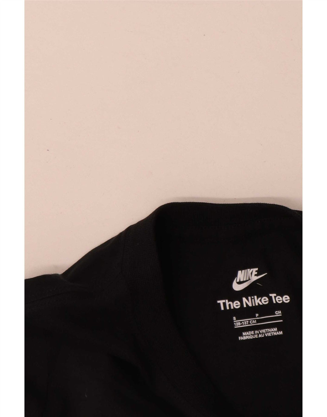Nike majica dugih rukava za dječake 8-9 godina mala crna pamučna