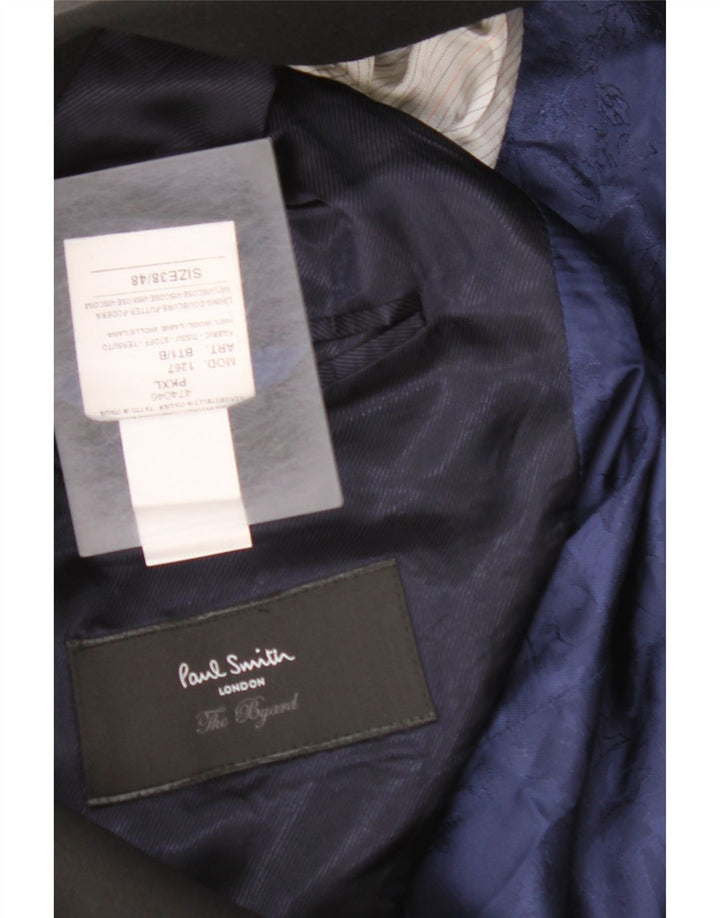 PAUL SMITH Muška jakna sa 2 gumba UK 38 Srednja crna vuna