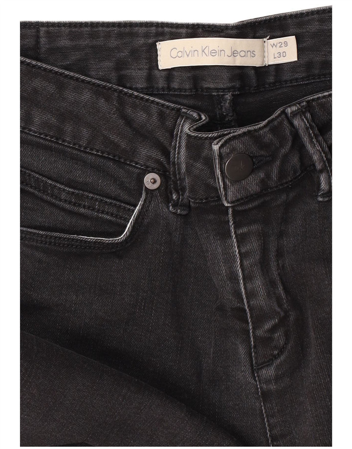 Ženske uske traperice Calvin Klein W29 L30 sive