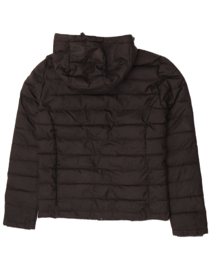 Superdry muška podstavljena jakna s kapuljačom UK 38 srednji crni poliester