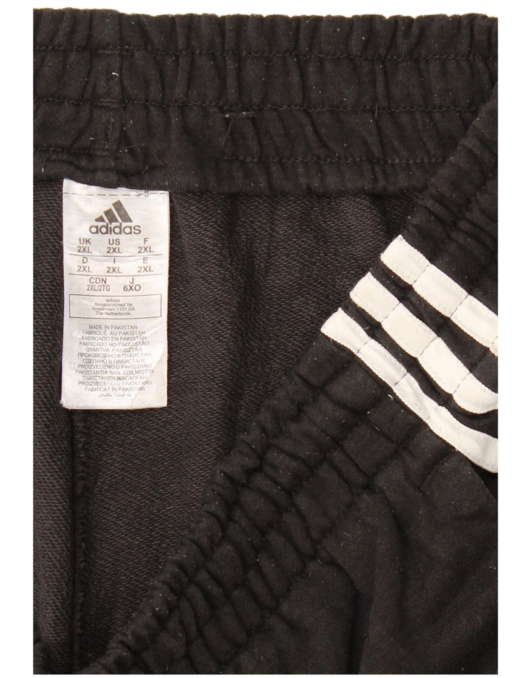 ADIDAS Muška trenirka Hlače Joggers 2XL crni pamuk
