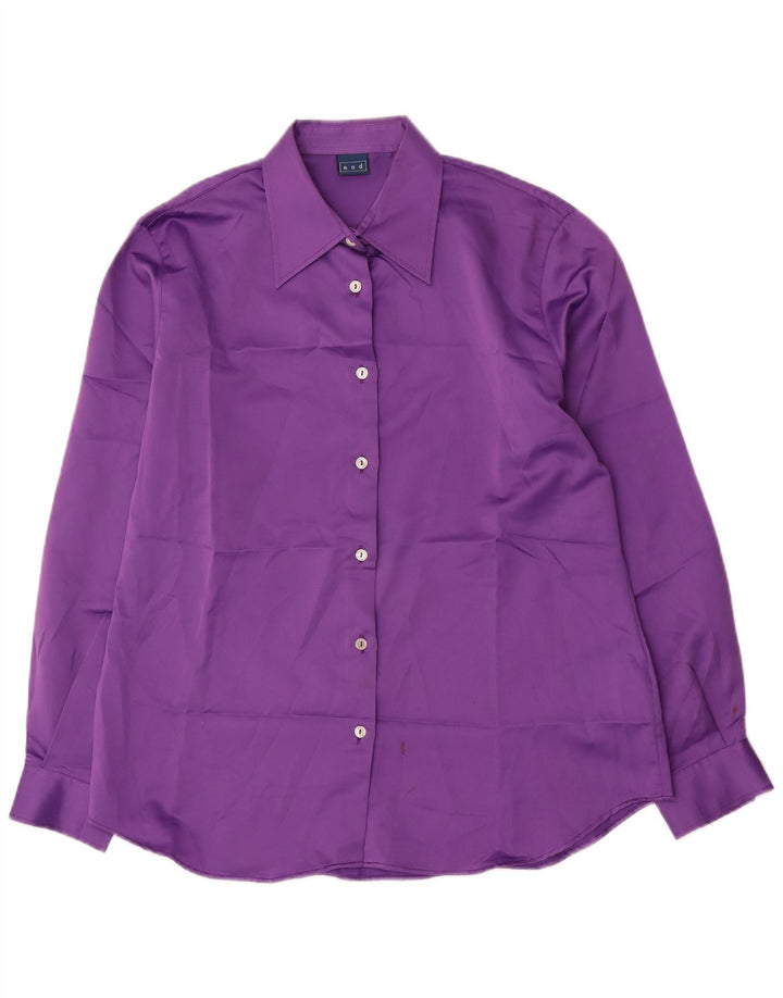 I ženska košulja bluza IT 48 XL ljubičasti poliester