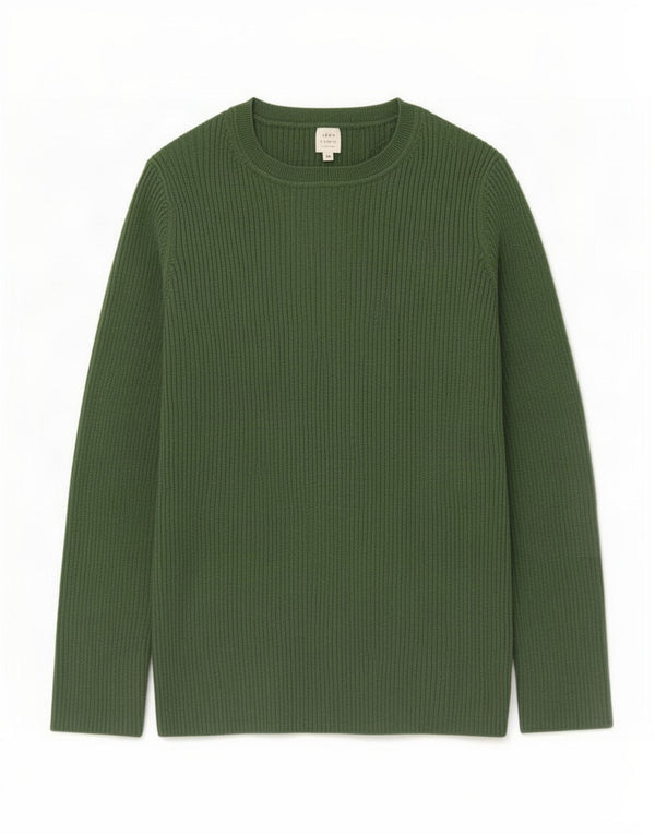John Lewis Womens Boat Neck Jumper Sweater UK 16 Large Green Nylon