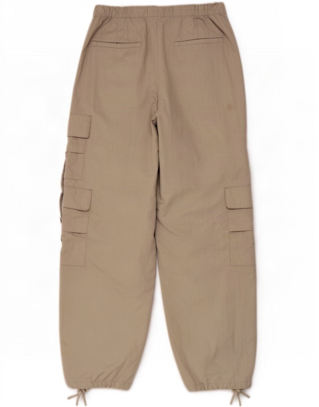 Zara ženske Joggers Cargo hlače XS W24 L29 sivi poliester