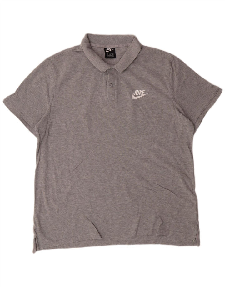 NIKE muška polo majica 2XL sivi pamuk