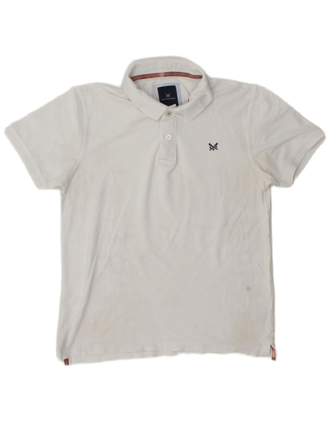 Crew Clothing Muška polo majica Srednje bijeli pamuk