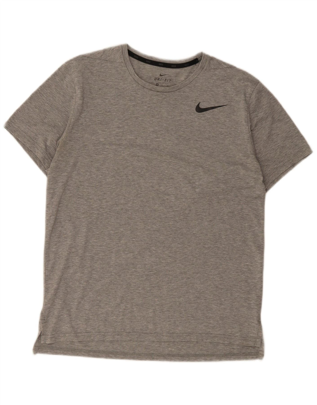 Nike Dri Fit T-Shirt Top srednje sivi flekasti poliester