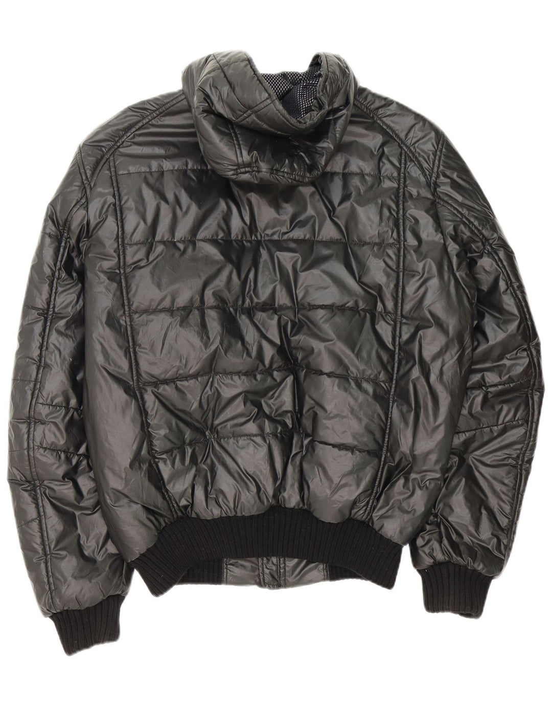 Refrigiwear muška podstavljena jakna s kapuljačom Sixty UK 42 XL sivi poliester