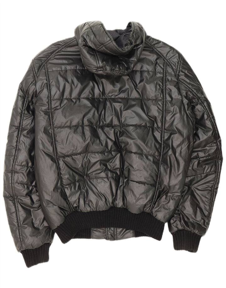 Refrigiwear muška podstavljena jakna s kapuljačom Sixty UK 42 XL sivi poliester