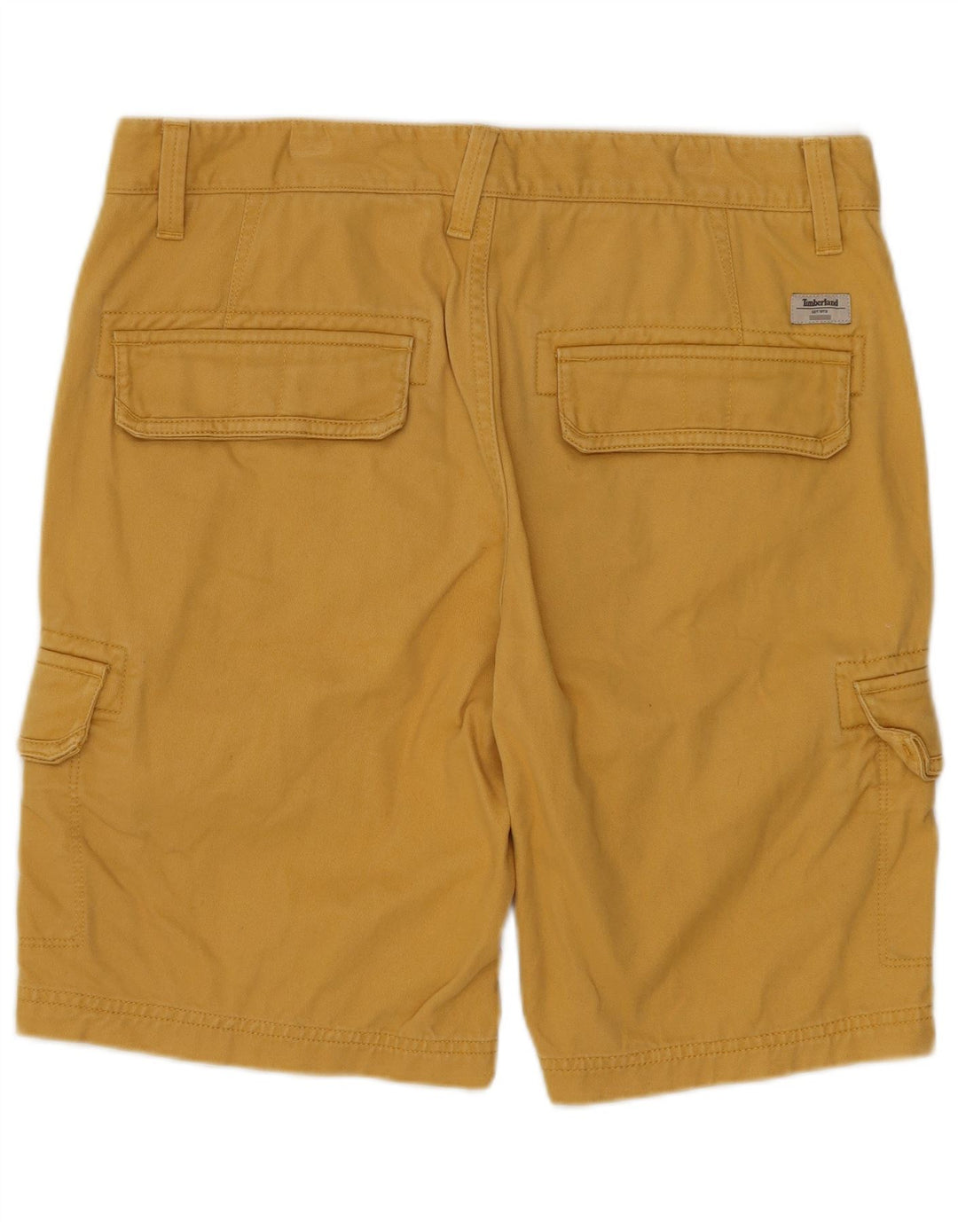 TIMBERLAND Muške kargo kratke hlače W30 srednje žuti pamuk