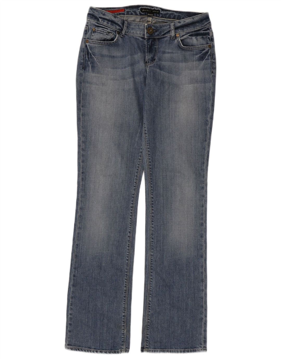 Ženske traperice Guess Bootcut W29 L34 plavi pamuk