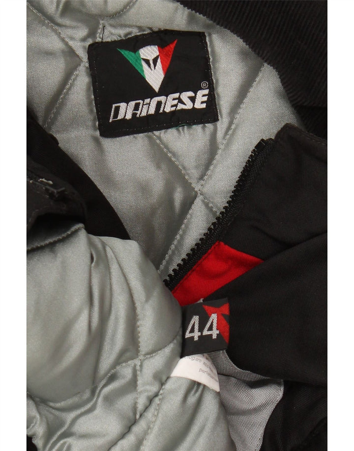 DAINESE Womens Graphic Racer Jacket IT 44 Medium Black Colourblock