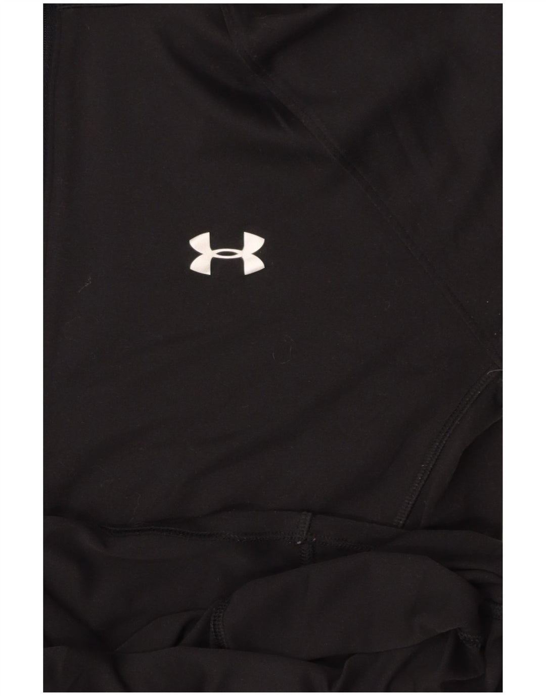 UNDER ARMOUR Ženska majica s izrezom i trenirkom, gornji dio UK 12 Srednje crna