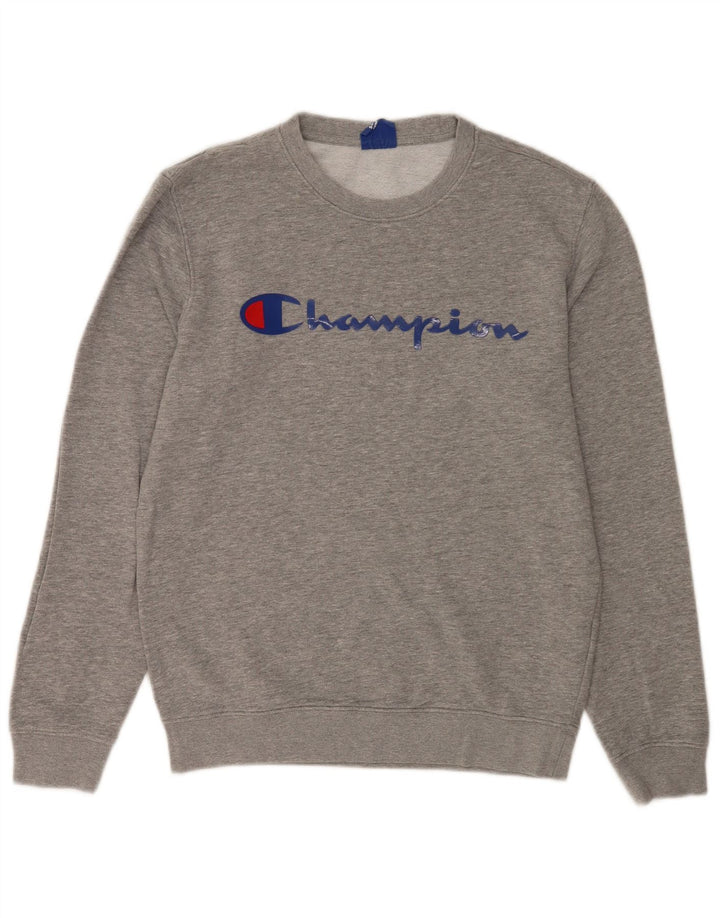 Champion muški džemper s grafičkim motivima, mali sivi flekasti pamuk