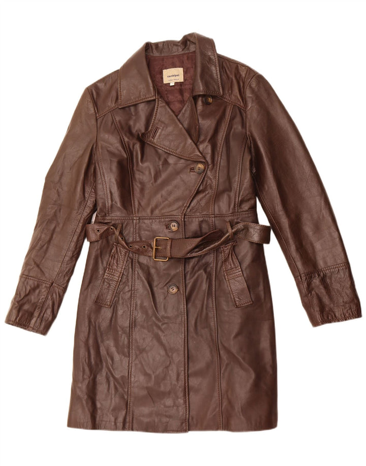 Conbipel ženski kožni kaput IT 48 XL smeđa koža