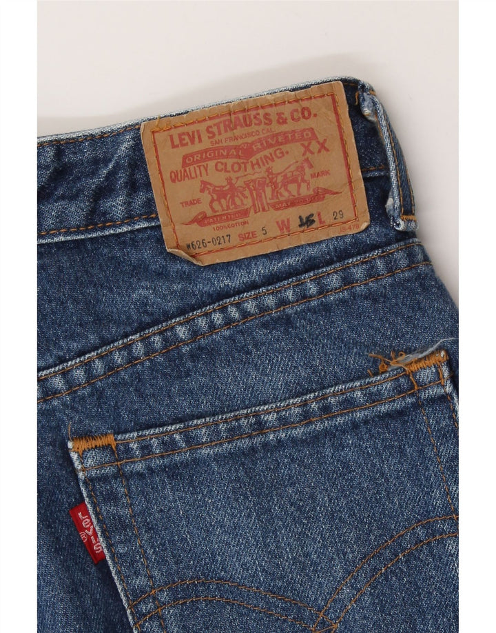 Levi's ženske traperice visokog struka W25 L29 plave