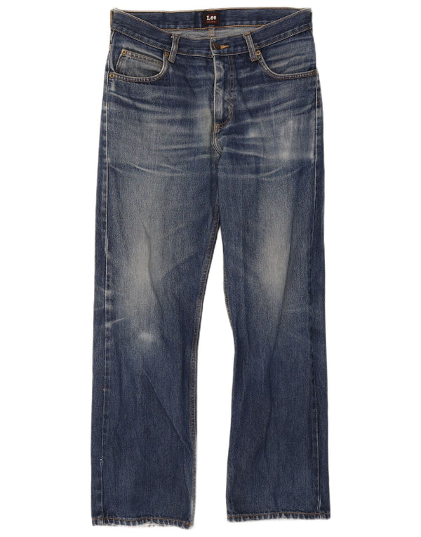 Lee Mens Ranger Bootcut Jeans W34 L30 Plavi pamuk