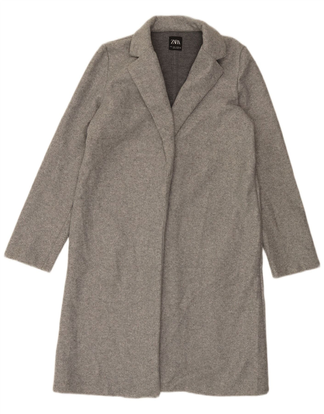 Zara ženski otvoreni kaput UK 10 Small Gray