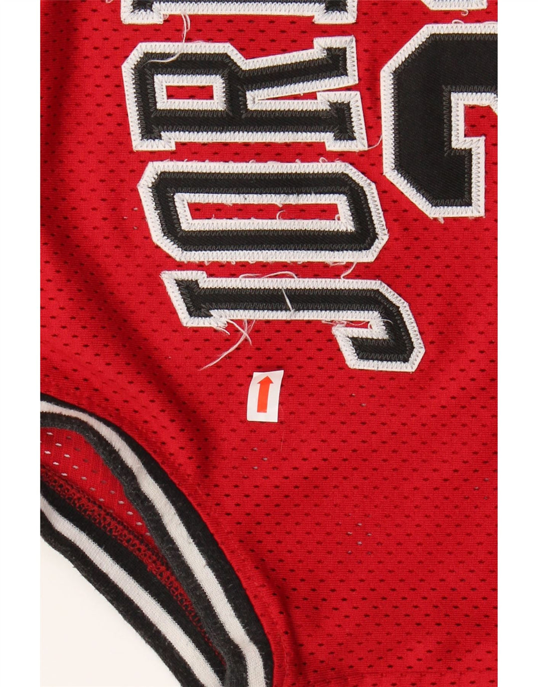 JORDAN Dječački grafički prsluk za 10-11 godina srednje crvene boje od poliestera